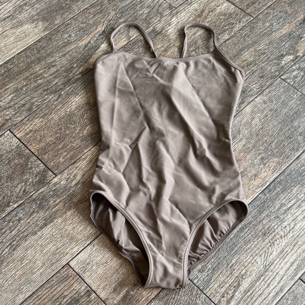 Capezio Taupe leotard
